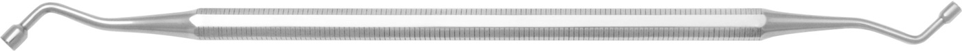 Füllungsinstrument, zylinderförmig