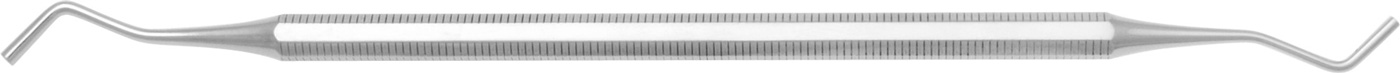 Füllungsinstrument, zylinderförmig