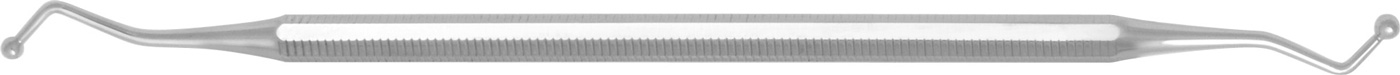 Füllungsinstrument, kugelförmig